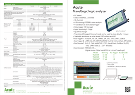 Travellogic Logic Analyzer