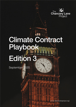 Climate Contract Playbook Edition 3
