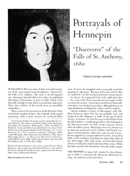 Portrayals of Hennepin