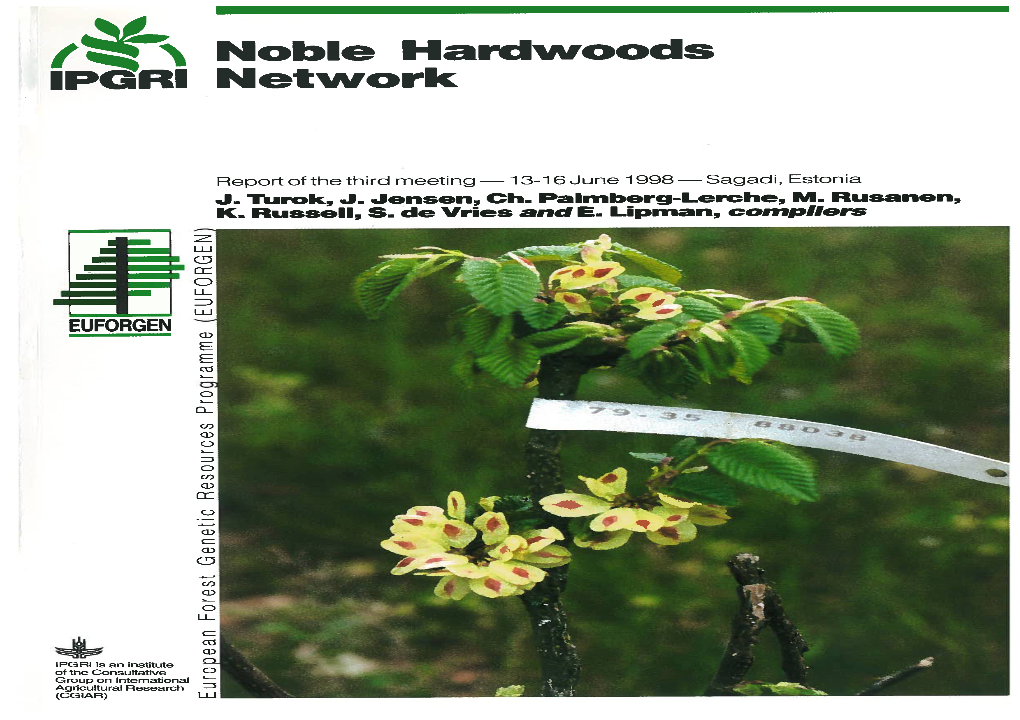 Noble Hardwoods Network: Third Meeting