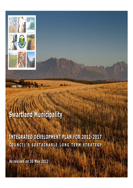 Swartland Municipality Swartland Municipality