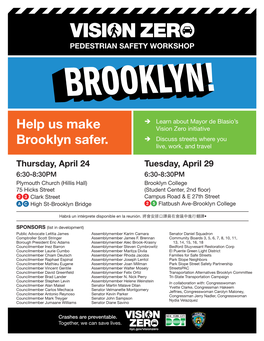 Help Us Make Brooklyn Safer