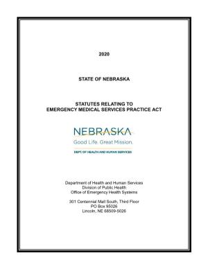 Emergency Medical Services Practice Act