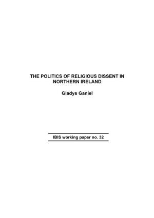 The Politics of Religious Dissent in Northern Ireland