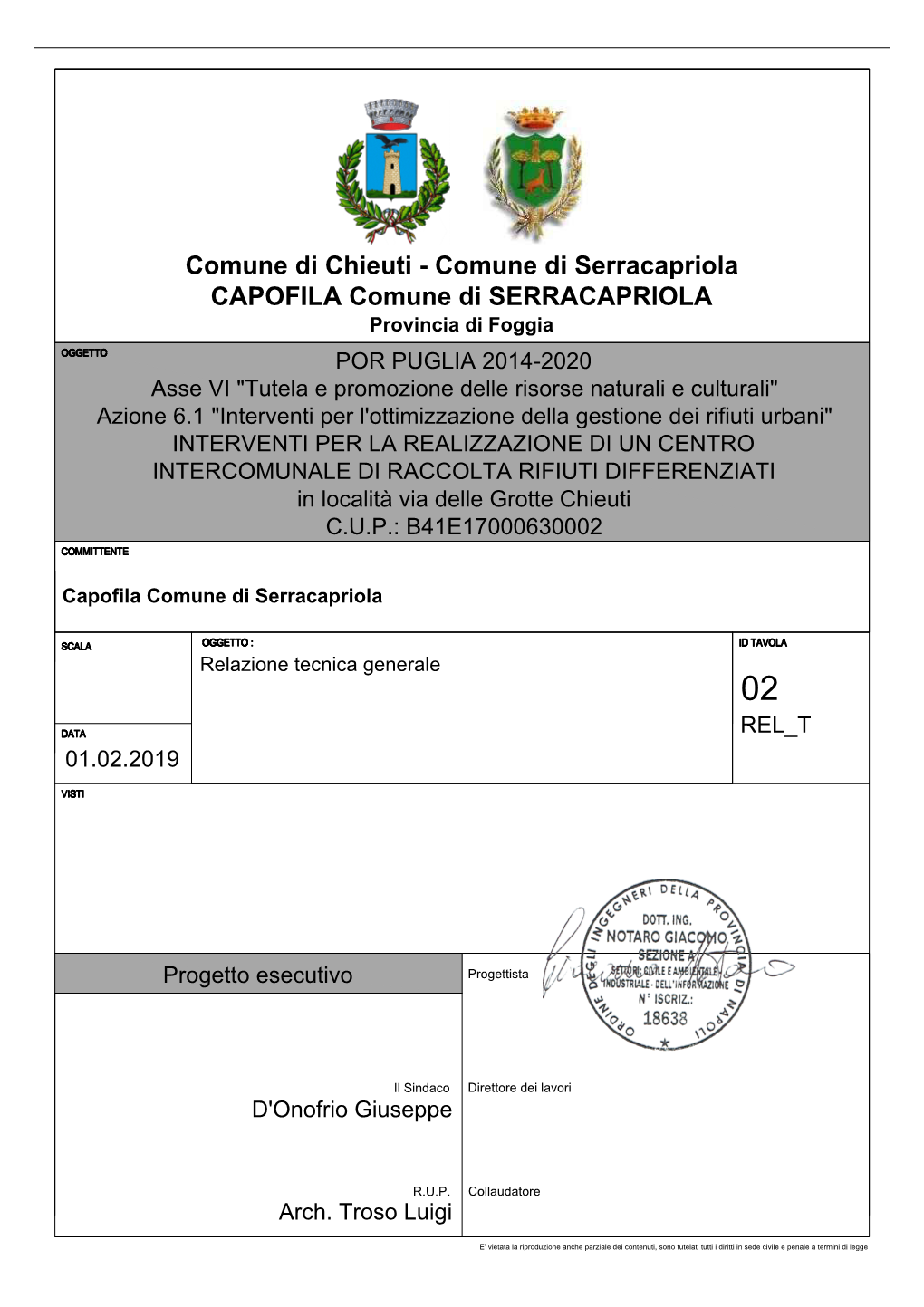 CRC Chieuti – Serracapriola 02-REL T