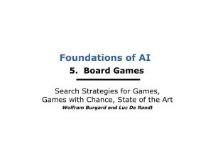 Foundations of AI 5