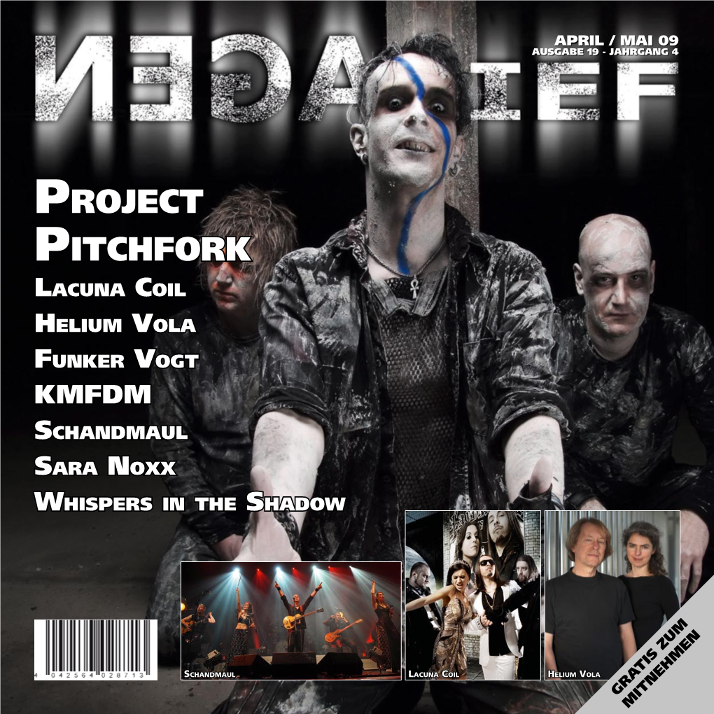 Project Pitchfork Lacuna Coil Helium Vola Funker Vogt KMFDM Schandmaul Sara Noxx Whispers in the Shadow