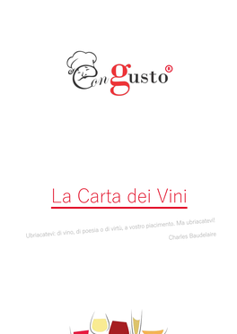 La Carta Dei Vini CANTINA DEL TABURNO - Campania - Foglianise (BN)