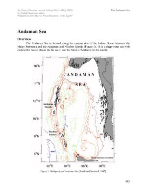 Andaman Sea by Global Ocean Associates Prepared for the Office of Naval Research - Code 322PO