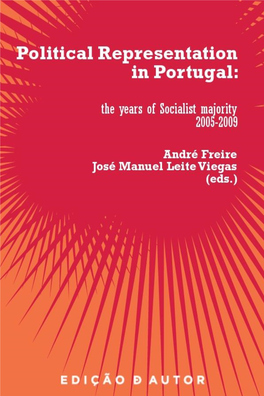 Political Representation in Portugal: the Years of the Socialist Majority, 2005- 2009