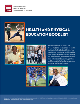 Health and Physical Education Booklist
