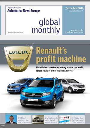 Renault's Profit Machine Is Called Dacia