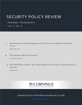 Security Policy Review