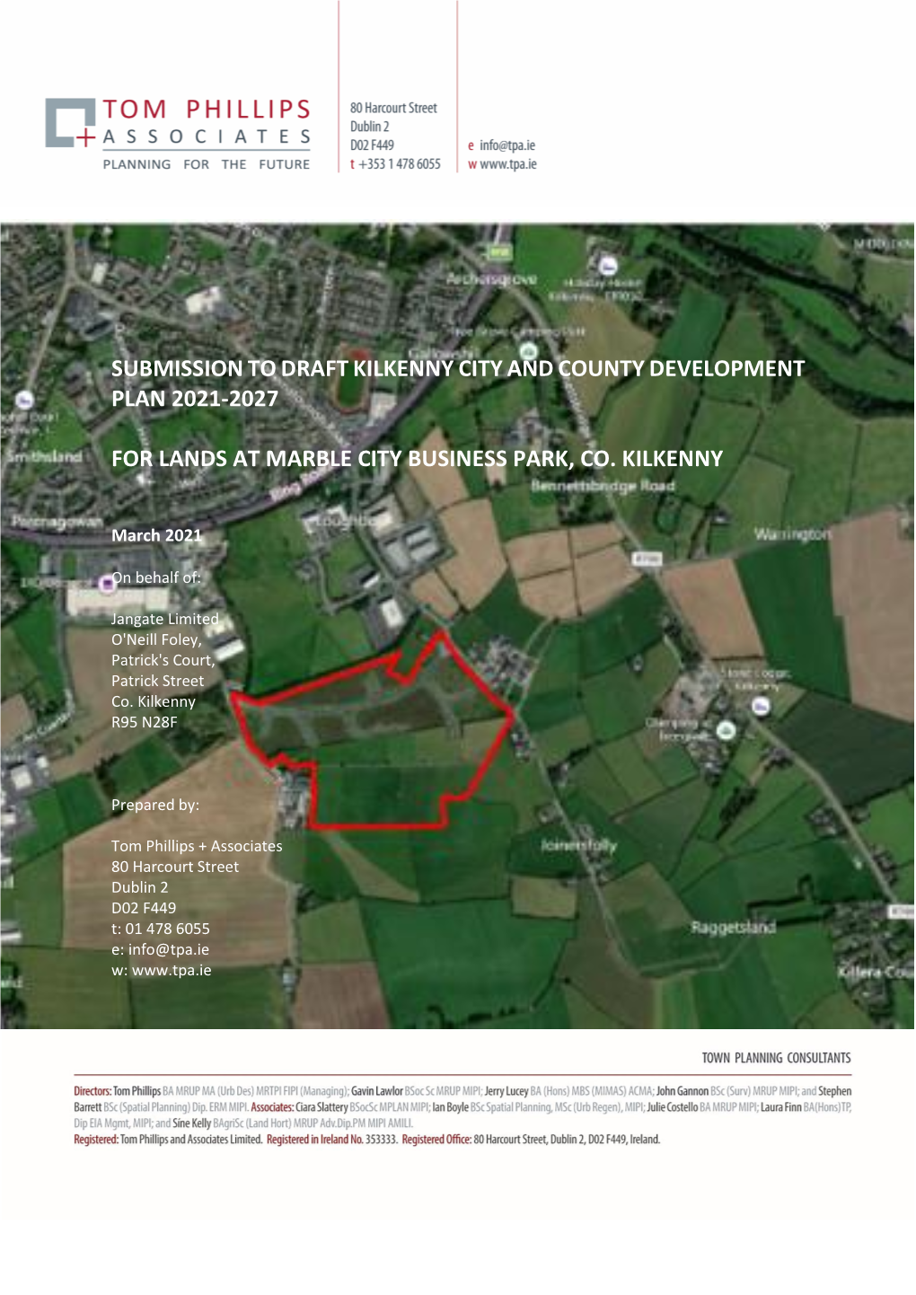 Fa-File-Pdf Marble City Business Park Rezoning Submission 11Th March