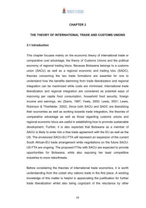 44 Chapter 3 the Theory of International Trade And
