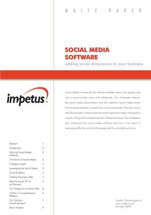 Social Media Software and How It Can Assist In