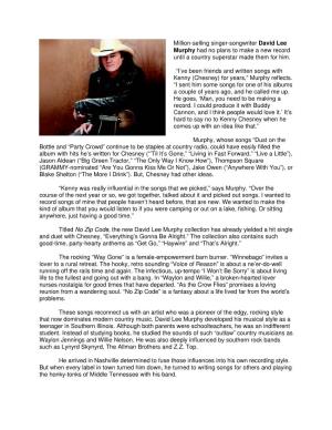 David Lee Murphy Bio with Picture 2018