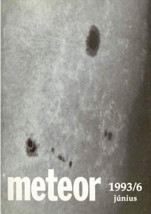 Meteor 23. Évf. 6. Sz. (1993.)
