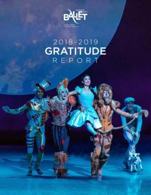 2018-2019 Gratitude Report