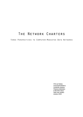 The Network Charters