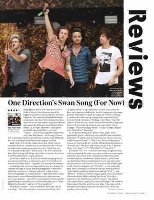 One Direction's Swan Song