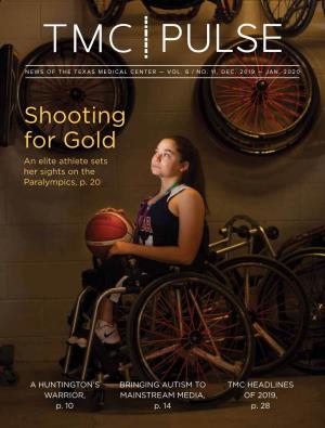 Shooting for Gold an Elite Athlete Sets Her Sights on the Paralympics, P