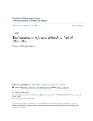 The Watermark: a Journal of the Arts