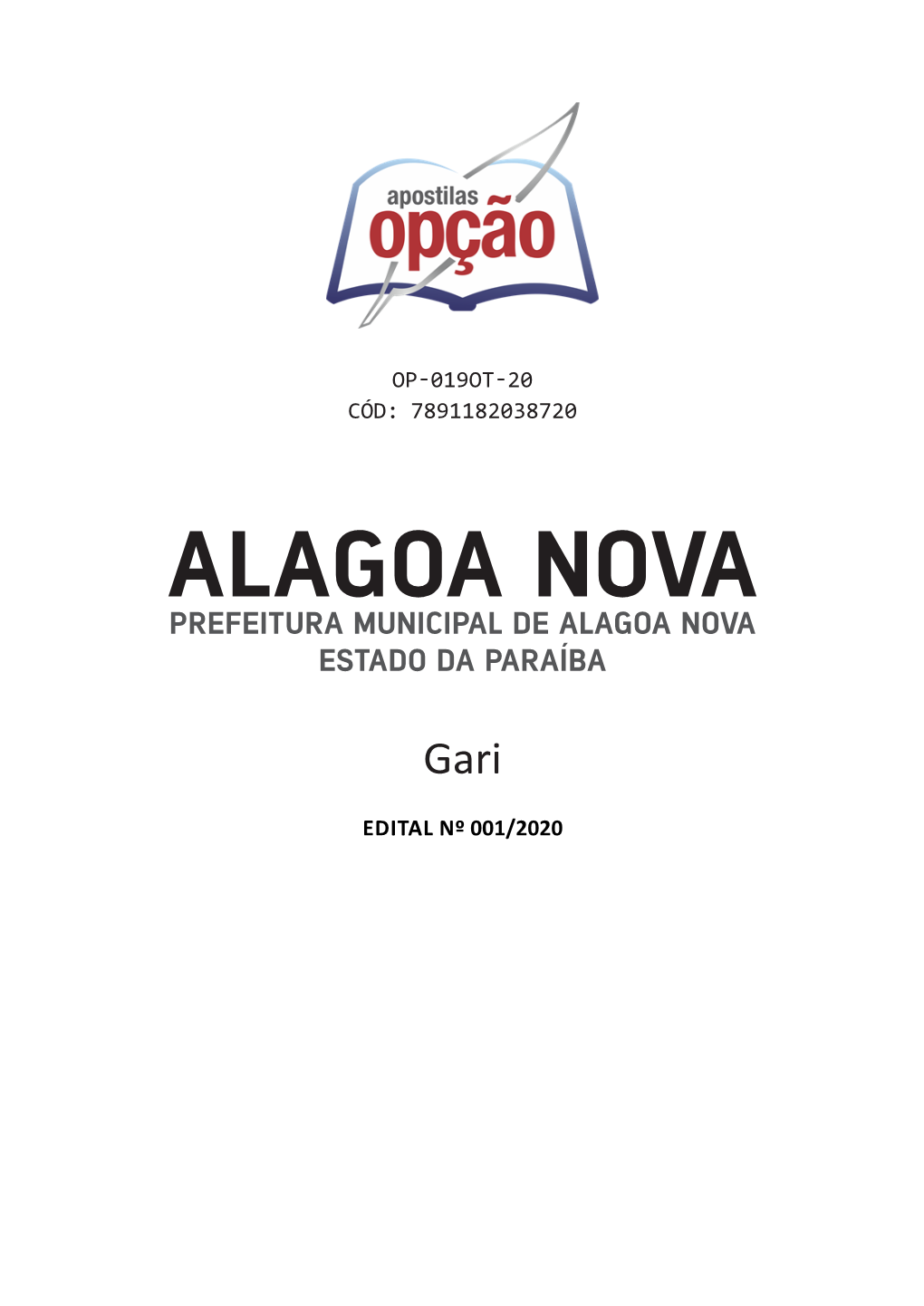 Alagoa Nova Prefeitura Municipal De Alagoa Nova Estado Da Paraíba