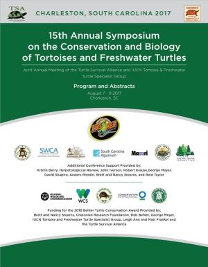 15Th Annual Symposium on the Conservation and Biology of Tortoises and Freshwater Turtles