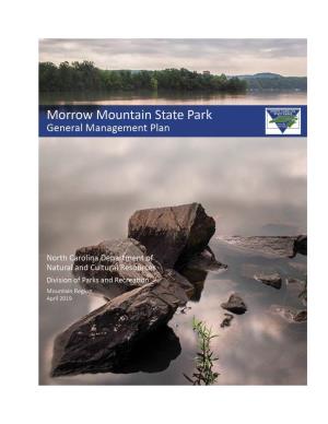 Morrow Mountain State Park General Management Plan 2 Haw