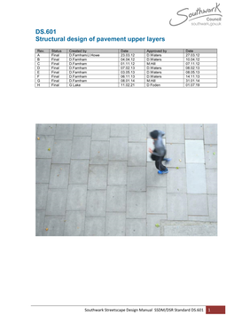 DS.601 Structural Design of Pavement Upper Layers