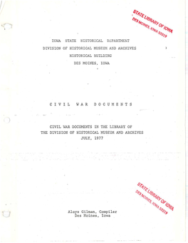 Civil War Documents.Pdf