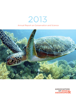 Annual Report on Conservation and Science INTRODUCTION 2