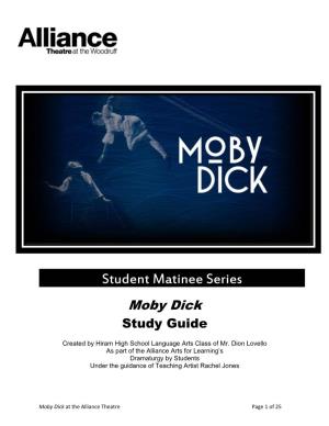 Student Matinee Series Moby Dick Study Guide