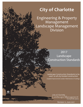 2017 Landscape Construction Standards