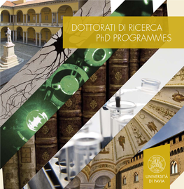 Dottorati Di Ricerca Phd Programmes