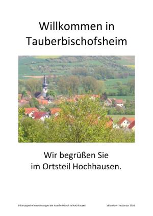 Download Infomappen Ferienwohnungen Hochhausen