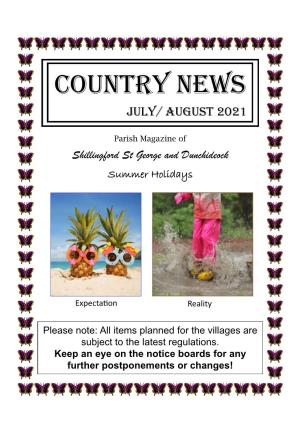 Country News July/ August 2021