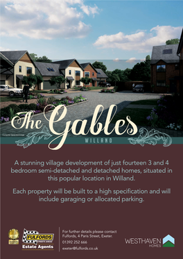 The Gables Brochure