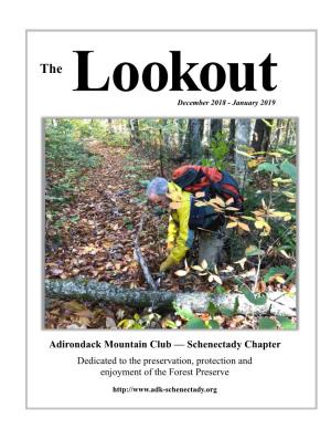 Adirondack Mountain Club — Schenectady Chapter Dedicated to the Preservation, Protection and Enjoyment of the Forest Preserve