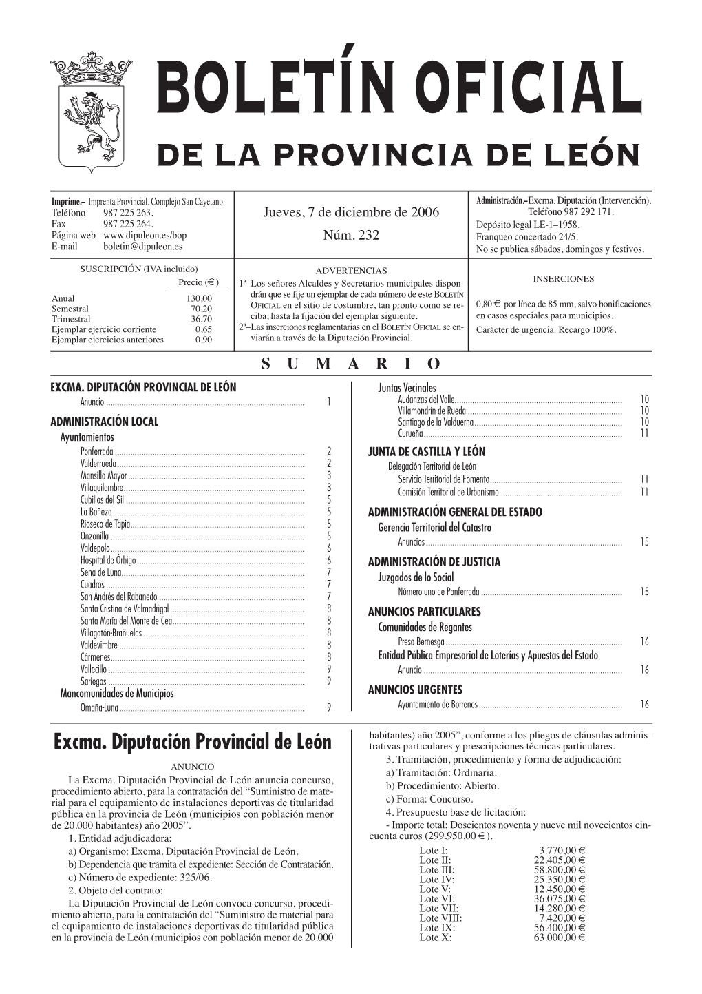 De La Provincia De León