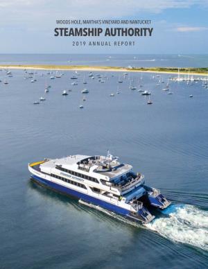 Steamship Authority's 2019 Annual Report