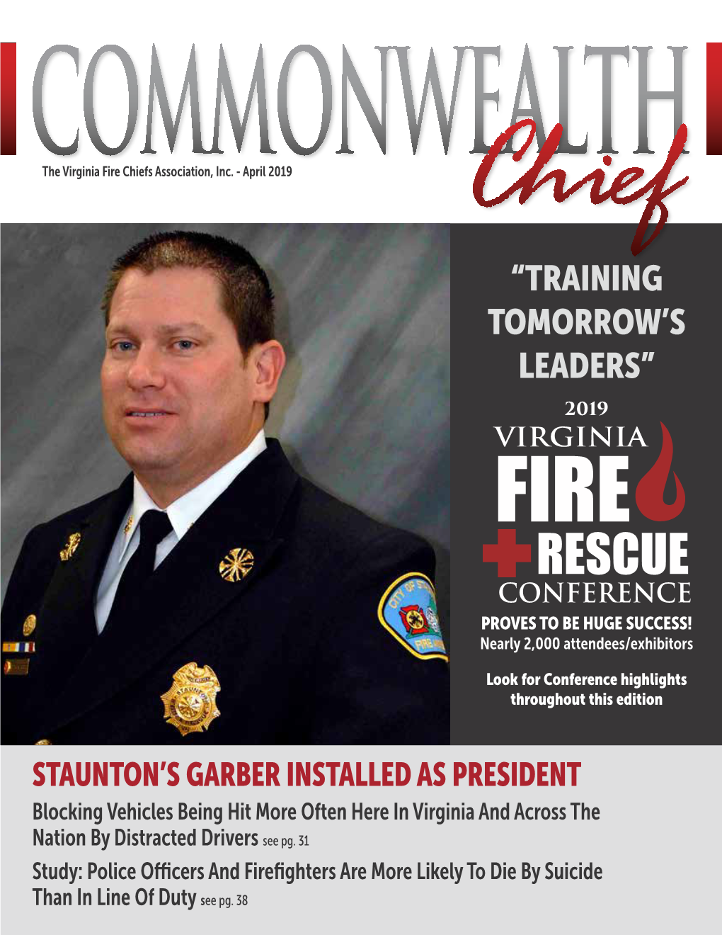 Commonwealth Chief • April 2019 PRESIDENT's AWARD