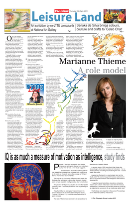 Marianne Thieme a Role Model