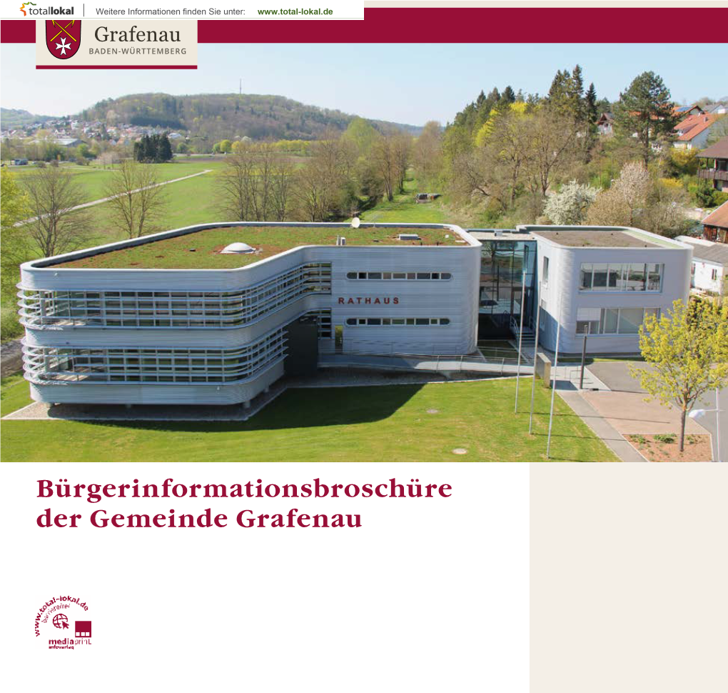 Bürgerinformationsbroschüre Der Gemeinde Grafenau