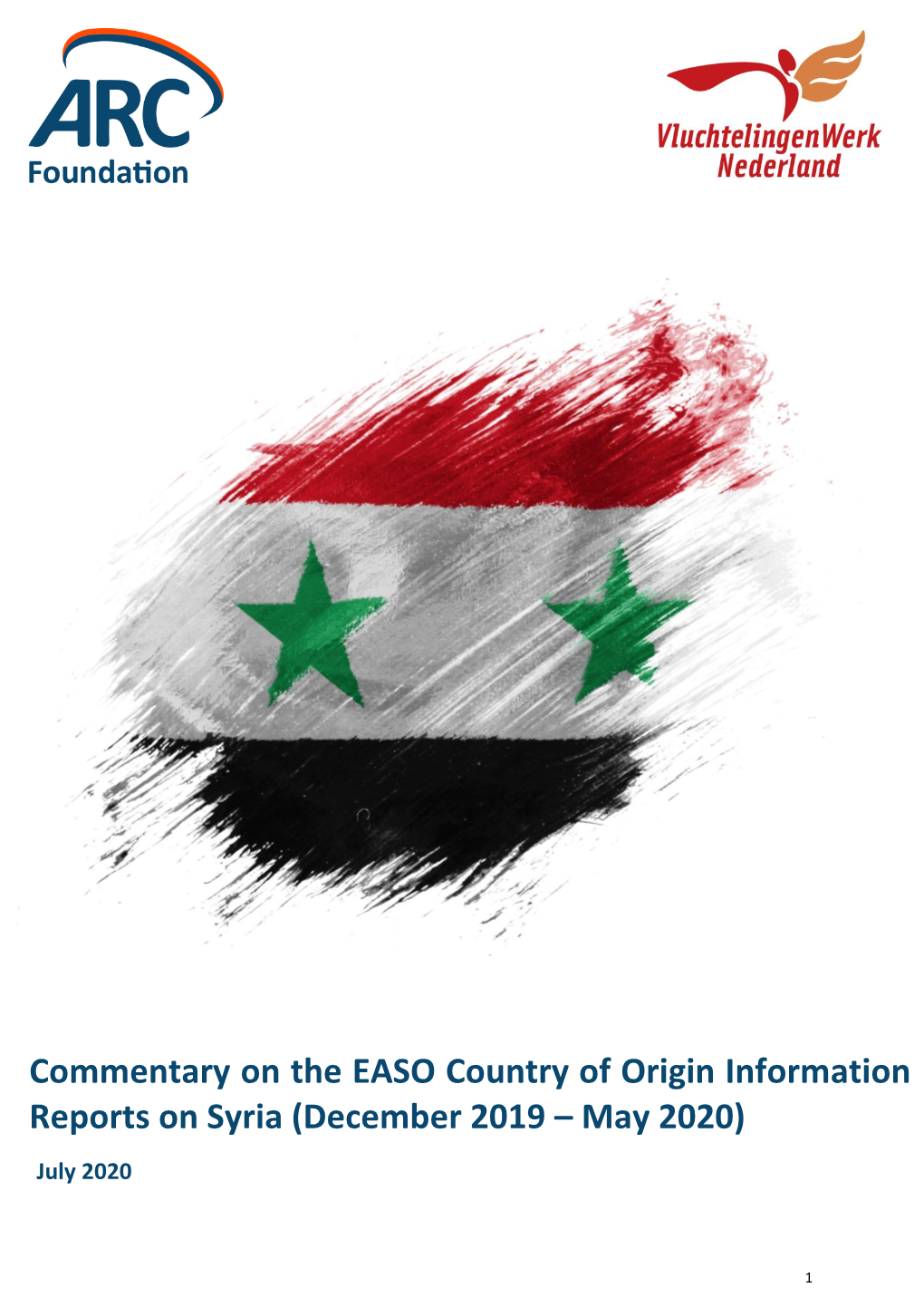Commentary on the EASO Country of Origin Information Reports on Syria (December 2019 – May 2020) July 2020