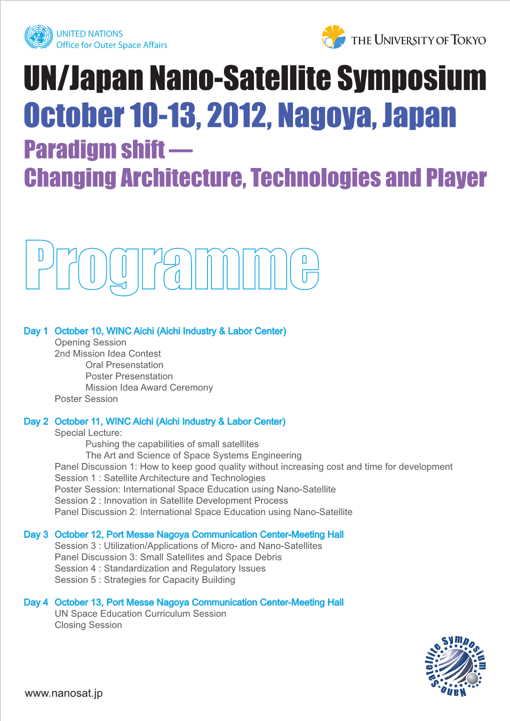 Changing Architecture, Technologies and Player Programme
