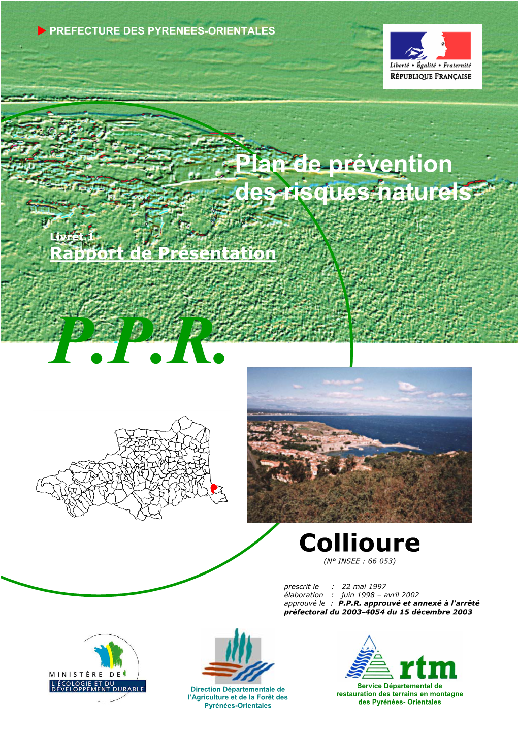 Plan De Prévention Des Risques Naturels Collioure