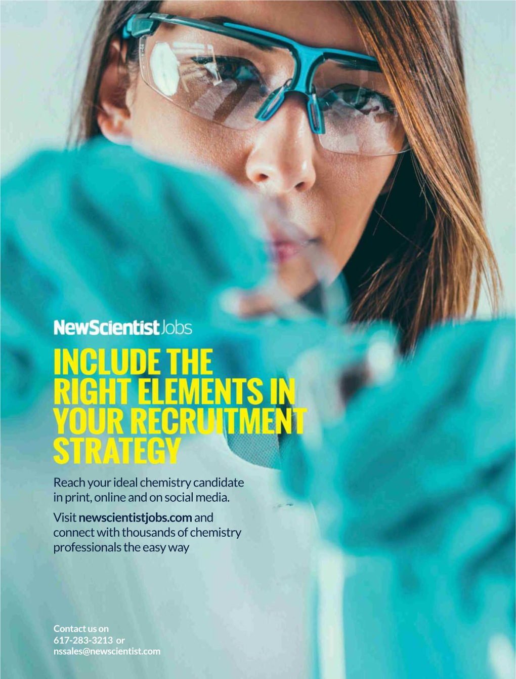 Reach Your Ideal Chemistry Candidate in Print, Online and on Social Media