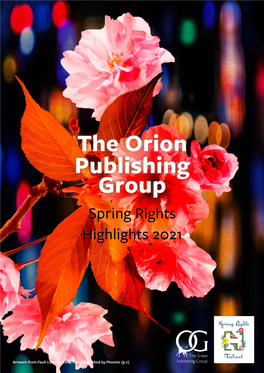 The Orion Publishing Group Spring Rights Highlights 2021